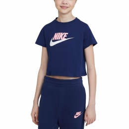 Koszulka Nike Sportswear Big Kids' (Girls') Cropped T-Shirt DA6925 492